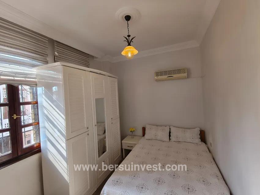 Von Bersu Yatırım, In der Nähe von Çalış Plajı, ein 2+1-wohnung mit Pool Im Wohnkomplex zum Verkauf