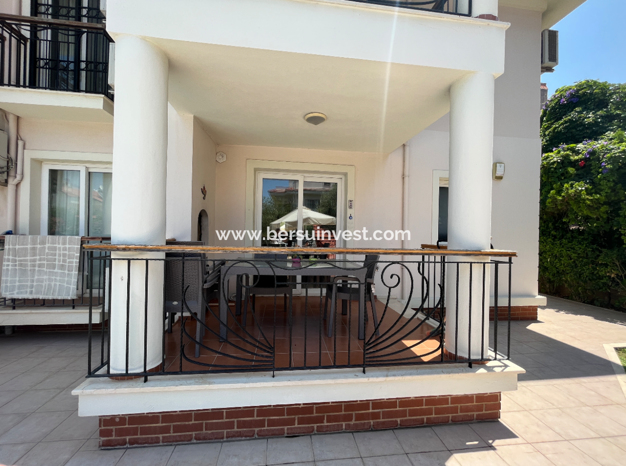 2+1 Möblierte Wohnung In Einer Anlage Mit Pool