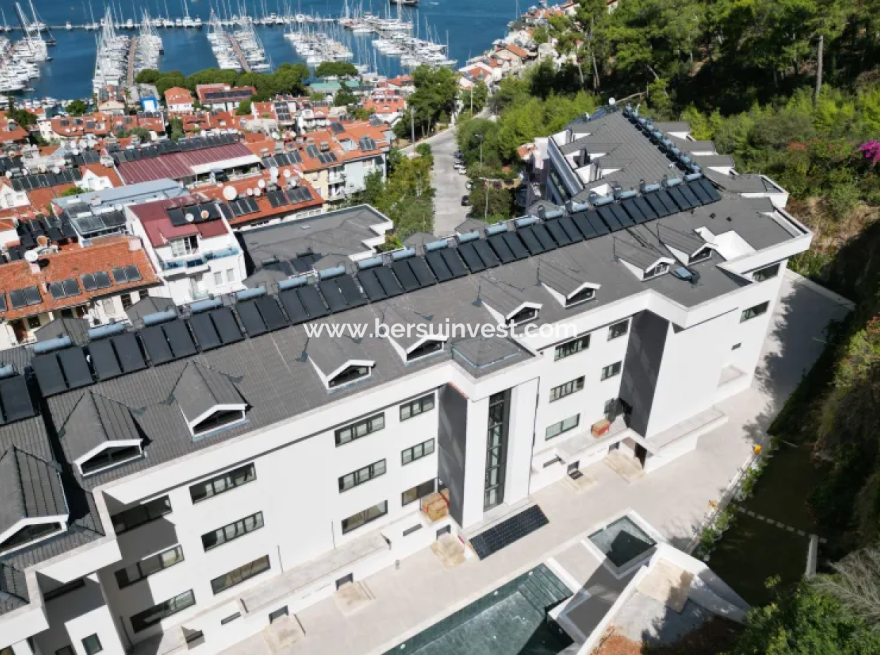 Zu Verkaufen 2+1 Maisonette-Wohnung In Karagözler Residence 222