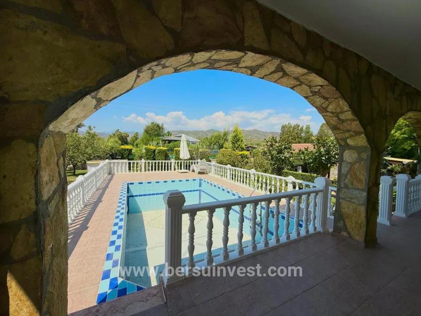 2+1 Bedroom Villa For rent in Kargı Nbh. Fethiye - 500 m²