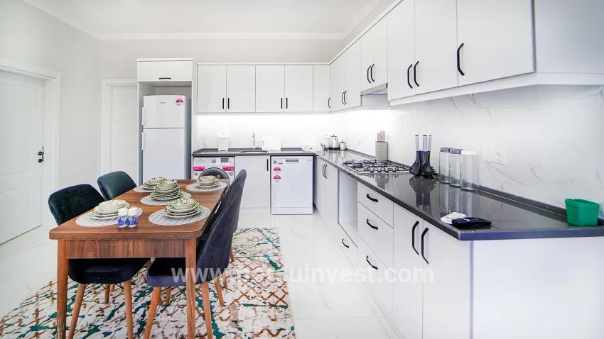 1+1 Bedroom Apartment For rent in Çiftlik Nbh. Fethiye - 50 m²