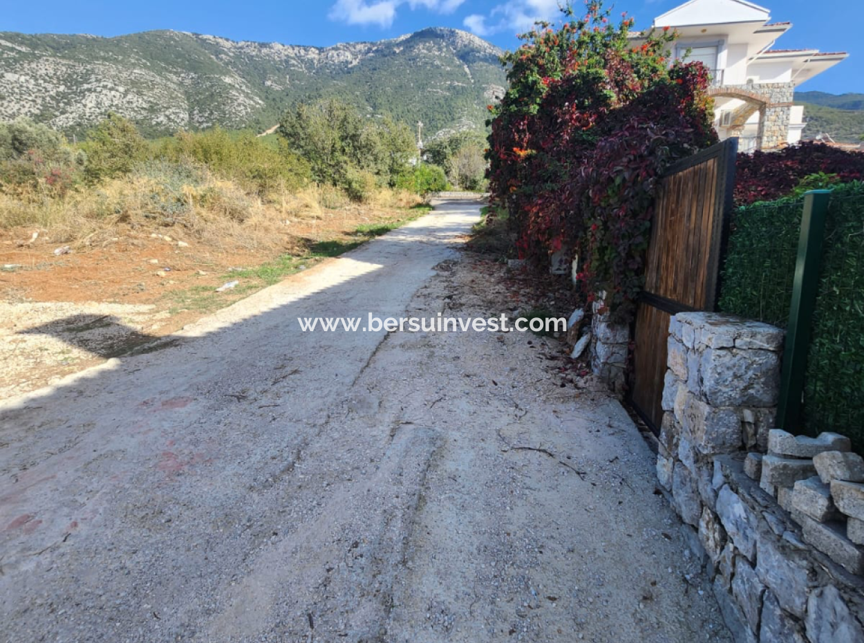 For Sale 3+1 Detached Villa With Pool In Ovacık