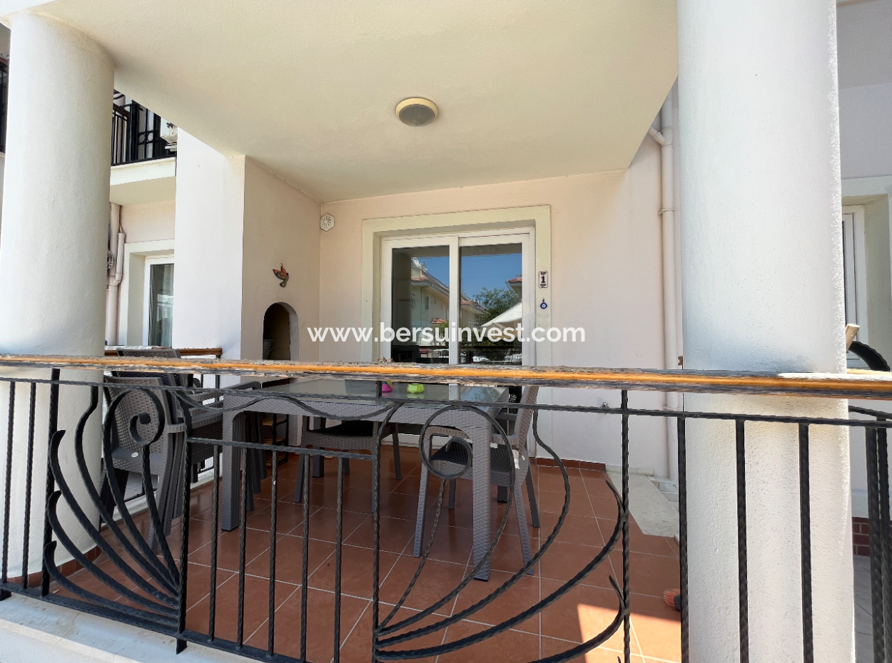 2+1 Furnished Apartment In A Complex With Pool