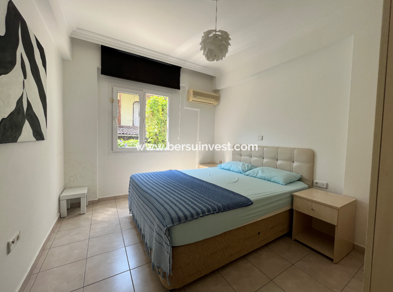 2+1 Furnished Apartment In A Complex With Pool