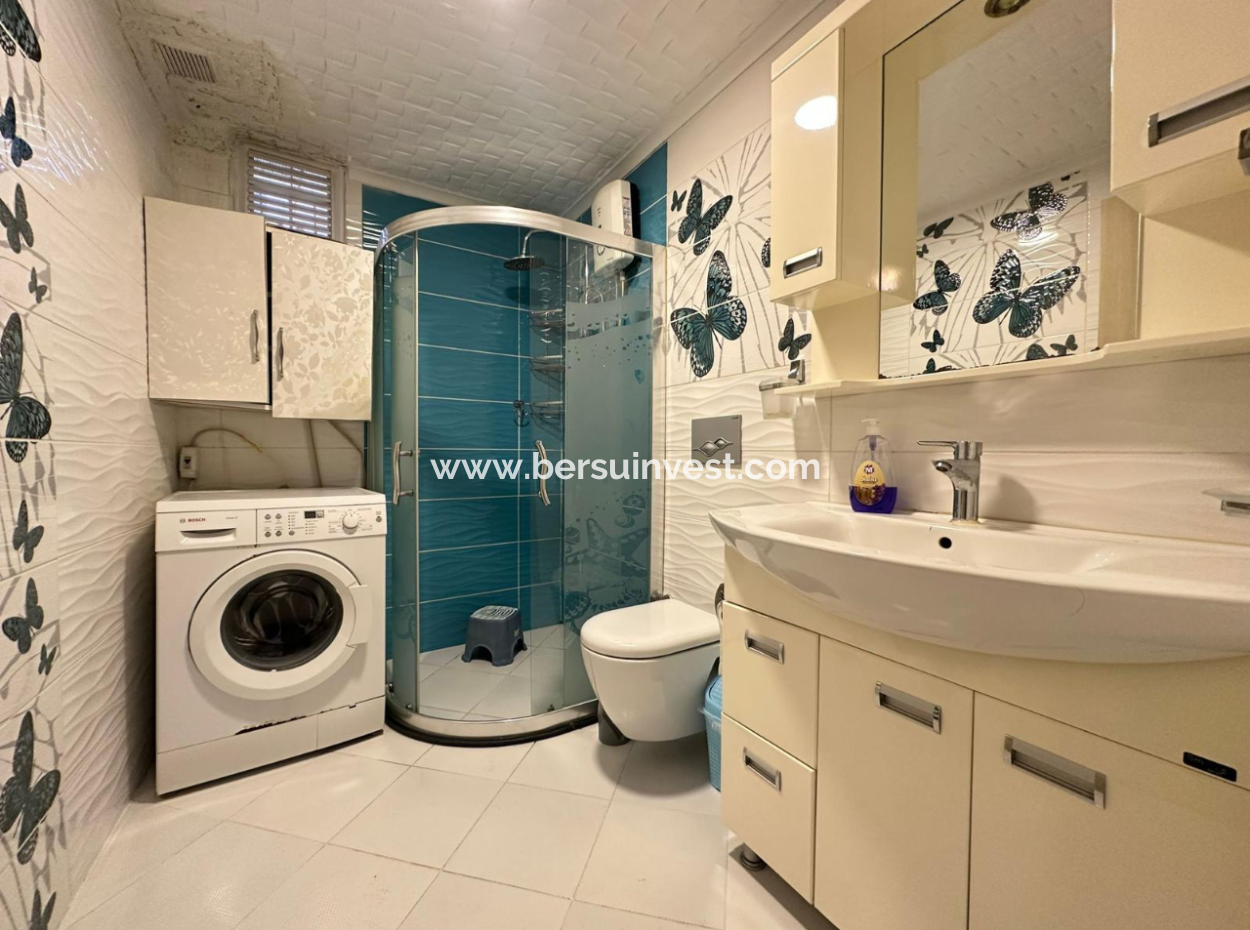 3+1 Ground Floor Apartment For Rent In Tuzla