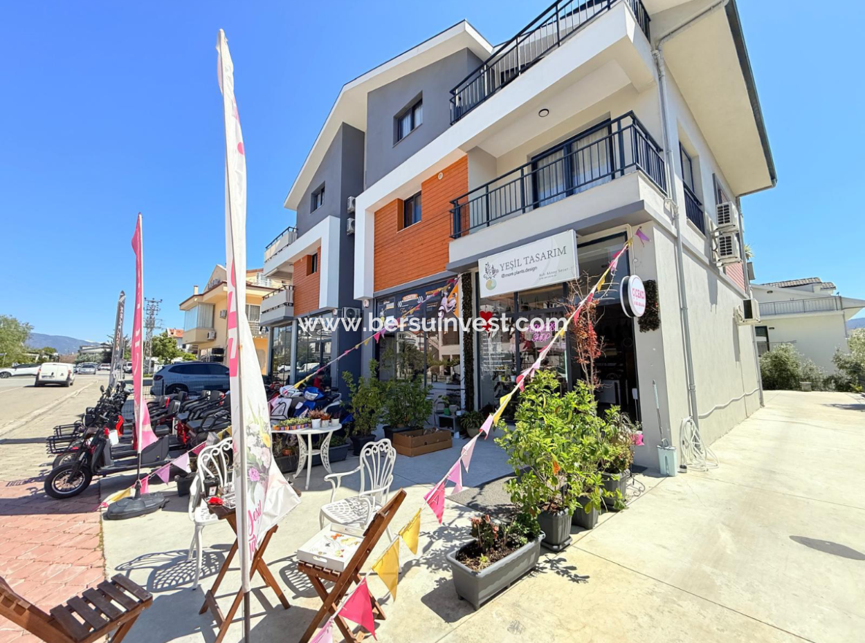 2 Shops For Sale On The Corner Overlooking Yergüzlar In Akarca
