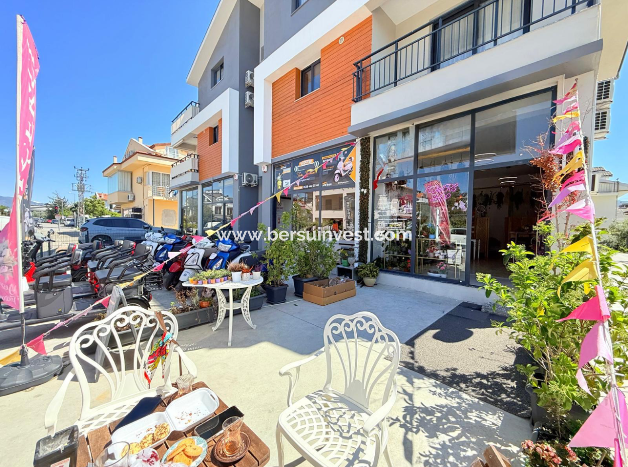 2 Shops For Sale On The Corner Overlooking Yergüzlar In Akarca