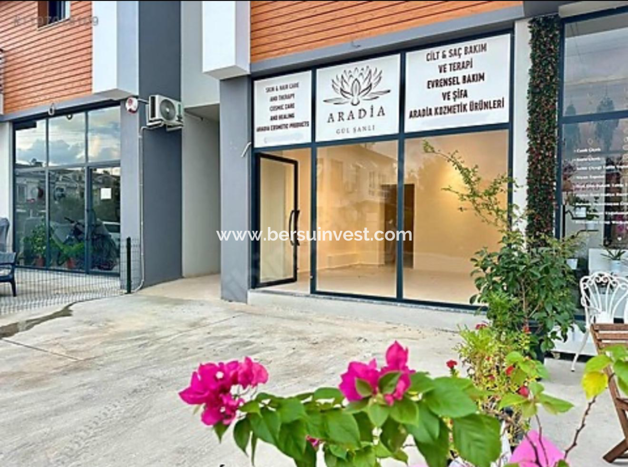 2 Shops For Sale On The Corner Overlooking Yergüzlar In Akarca