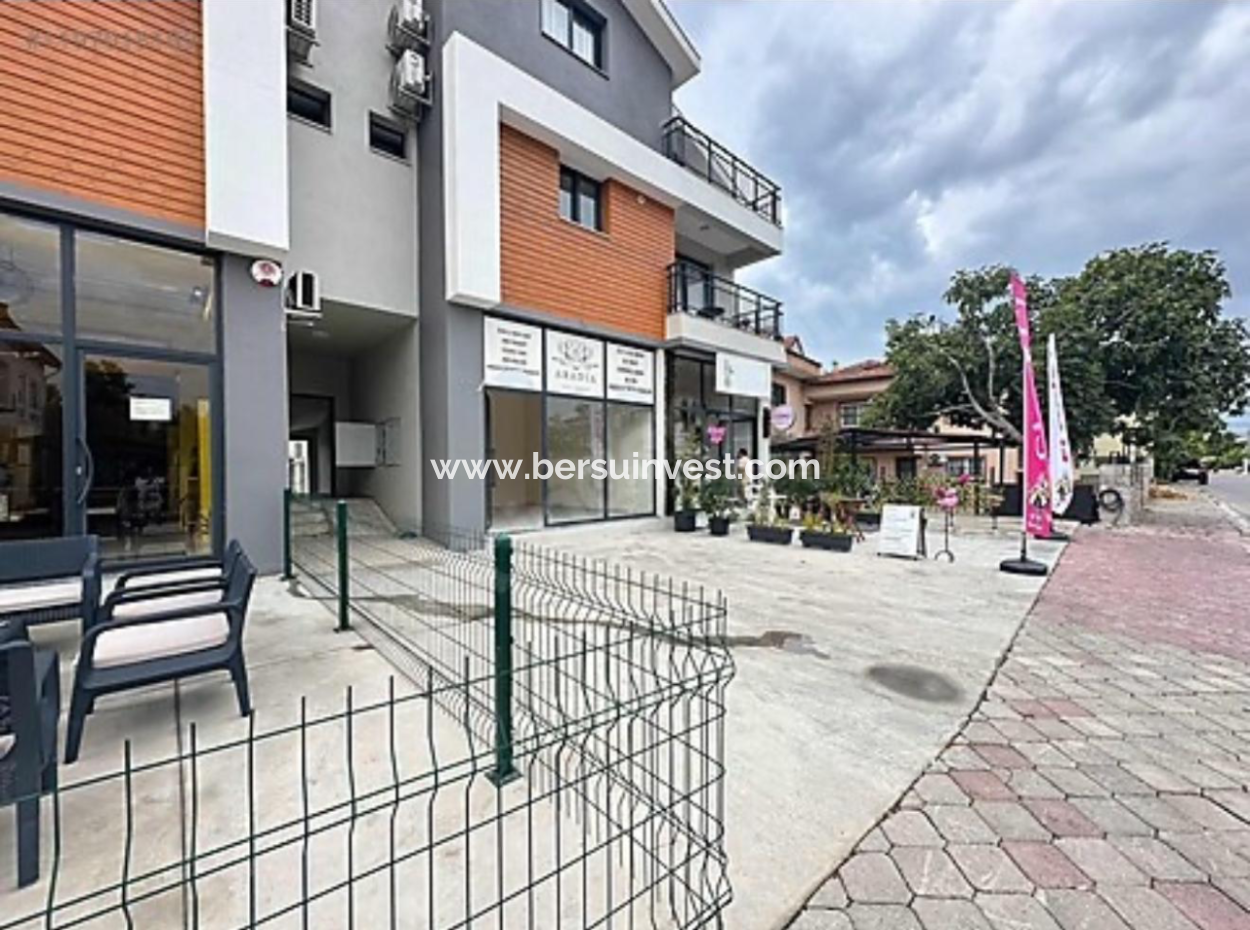 2 Shops For Sale On The Corner Overlooking Yergüzlar In Akarca