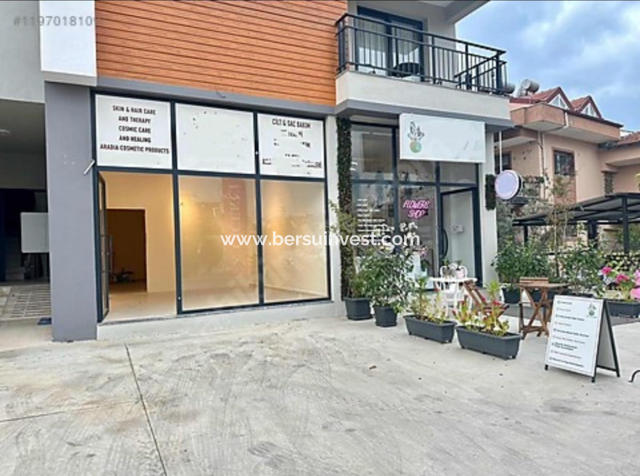 2 Shops For Sale On The Corner Overlooking Yergüzlar In Akarca