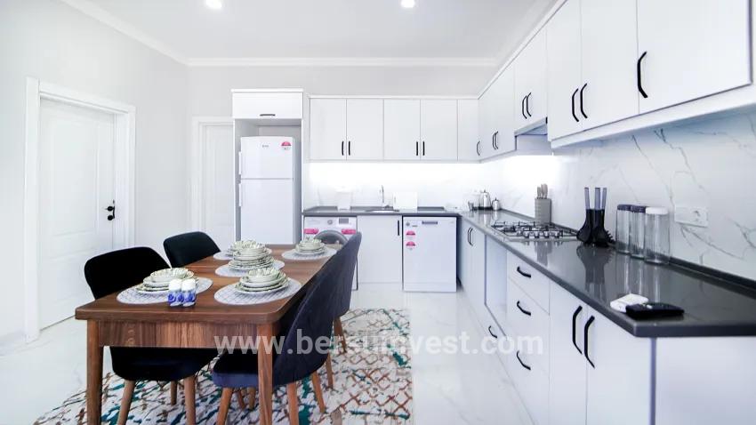 Fethiye Çiftlik Mah. Kiralık 1+1 Daire - 50 m²