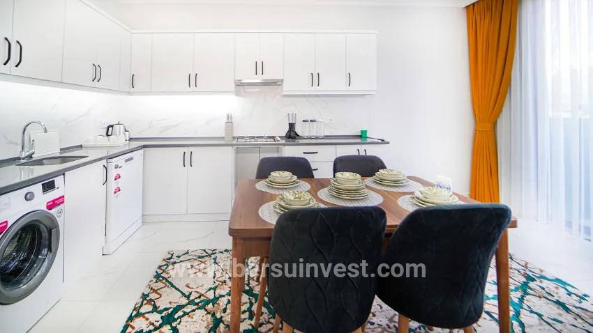 Fethiye Çiftlik Mah. Kiralık 1+1 Daire - 50 m²