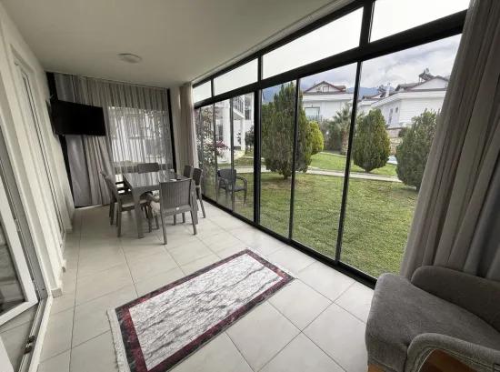 Ovacık'ta Havuzlu Site İçerisinde Eşyalı Villa