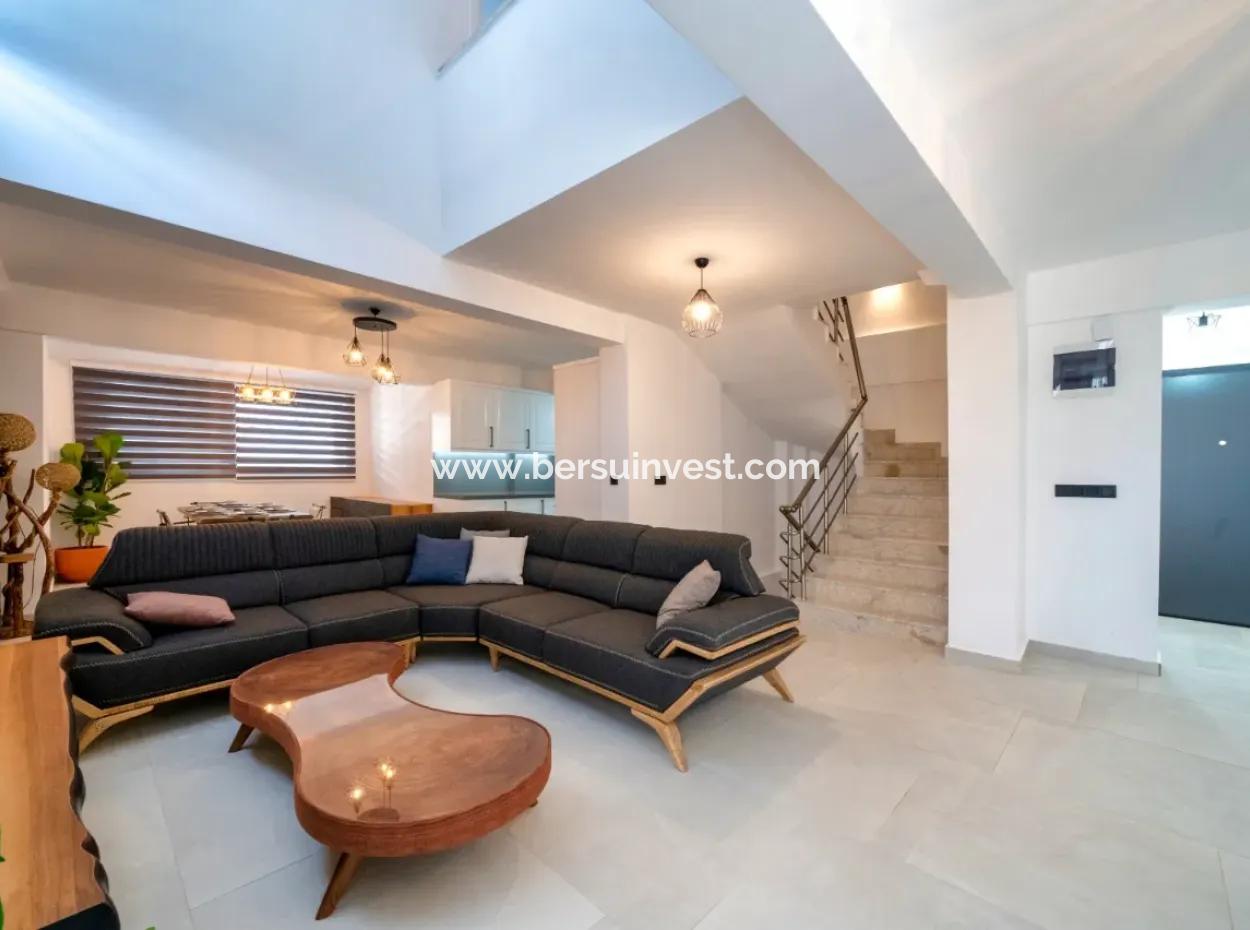 Çiftlik'te 4 Katlı Müstakil Villa